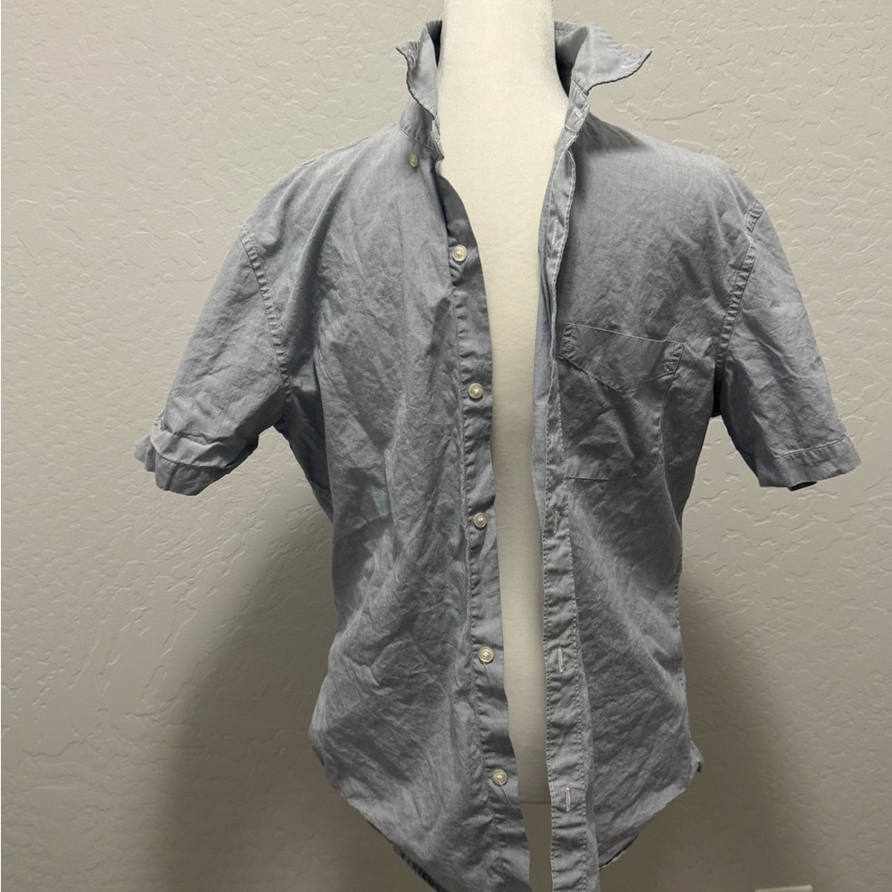 Bonobos Grey Casual Button Down Shirt
